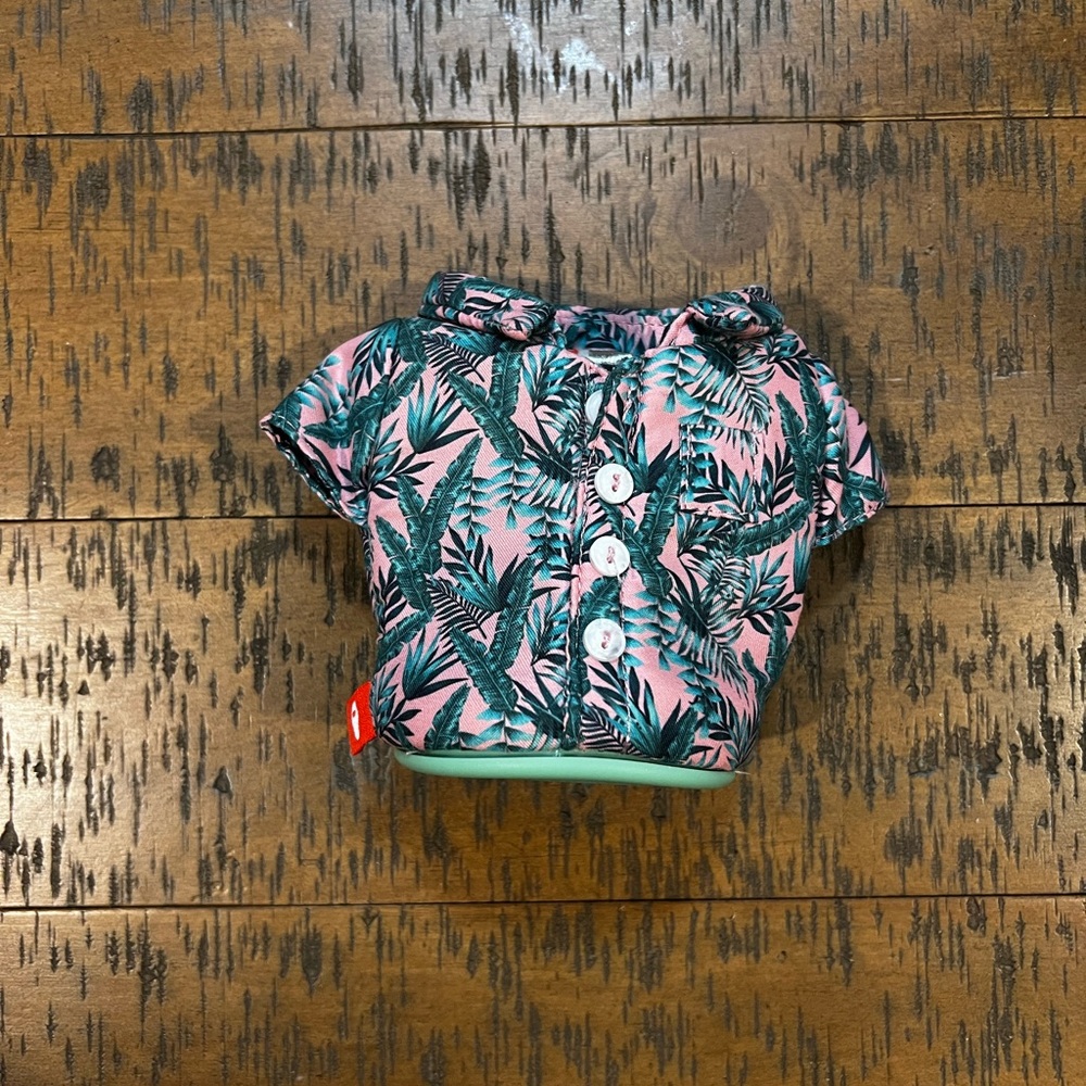 Puffin Aloha Shirt Can Cooler